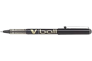 Pilot - V-Ball 07 - Bolígrafo Roller Tinta Liquida - Negro - Punto Medio - (Caja 12 unidades)