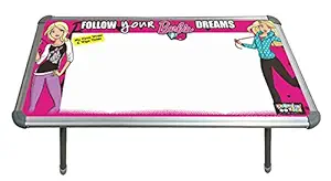 Zitto Barbie Multipurpose Table with Aluminium Frame and Stand