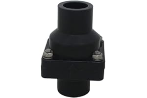 OEMCLIMA Valvola drenaggio valvola ritegno pvc valvola non ritorno acqua diametro interno 20 25 32 40 50 63 75 90 110 125 160 200mm (Diametro Interno 32mm)