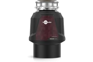 InSinkErator Premium 700 EC Food Waste Disposal Unit for Sink Use with Air Switch - Kitchen Sink Accessories, Gadgets - 20.9 x 20.9 x 31.2 cm - Black