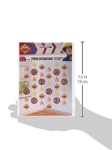 Amscan International Feuerwehrmann Sam, Deko zum Aufhängen, 2 m - 3