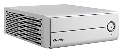 SHUTTLE Barebone XPC slim XH81V Sockel LGA 1150 Haswell 2XDDR3 3XSATA Intel H81 Heatpipe HDMI/DP weiss