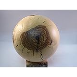 Holzkugel handgedrechselt aus Olive Olivenholz