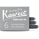 Kaweco 10000997 Dolmakalem Kartuş Duman Gri