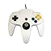 Produktbild Childhood Retro Classic USB Controller Gamepad Joysticks für N64 Stil PC MAC Weiß