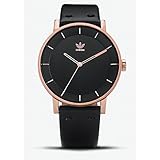 Adidas Damen Analog Quarz Uhr mit Leder Armband Z08-2918-00