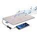 Produktbild Smart Pillow Pad, Oittm Musik Kissen Mat Aid-Schlaf Musik Musiker Pad Lint Kissen Matte mit Schlaf Tracker und Wecker Größe 30 * 19 * 0.8 CM (grau)