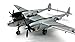Produktbild ASENER 1/72 Scale Lockheed P-38 Blitz-Kampfflugzeug Diecast-Modell-US Air Force World War II