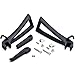 Rider Rear Passenger Footrests Foot Pegs Motor Foot Rests 2PCS Fit For Yamaha YZF-R6 2006 2007 2008 2009 2010 2011