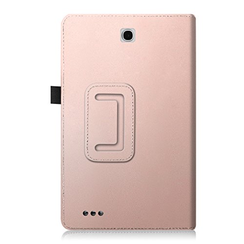 Telekom Tablet Puls Hülle – Fintie Premium Kunstleder Folio Schutzhülle Tasche Etui mit Standfunktion für Telekom Puls 8 Zoll Tablet, Roségold - 8