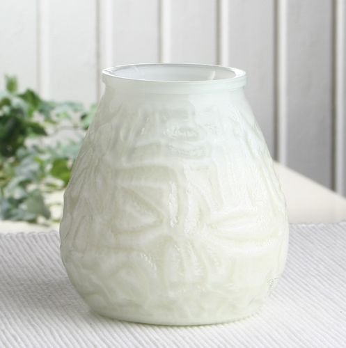 Preisvergleich Produktbild Glaswindlicht "Lowboy", weiß