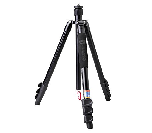 Khalia-Foto JUSINO X-426 vielseitiges Tripod/Monopod Stativ 11-155 cm Arbeitshhe (Aluminium)