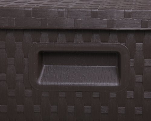 Kissenbox Rattan braun - 3