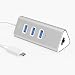 USB Ethernet Hub, AUKEY 3-Port USB 3.0 Hub with Type-C Connector and Gigabit Ethernet Adapter for Apple MacBook, Google ChromeBook Pixel, and moreÂ  (Aluminum Alloy, 5Gbps Data, 1000Mbps Network) RS.2992.00