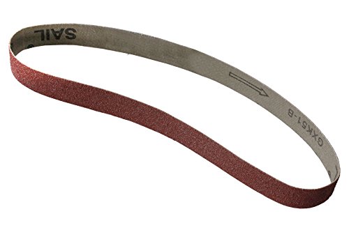 5x Bandschleifer Schleifbänder Schleifband Schleifpapier 9x533mm Körnung 240