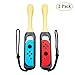 Price comparison product image Leegoal Drum Stick for Nintendo Switch Joy Con, 2Pack Drumstick Grips with Handle Straps for Nintendo Switch Taiko Drum Games, like Taiko Drum Master, Bongo Touch 2 HD (Black)