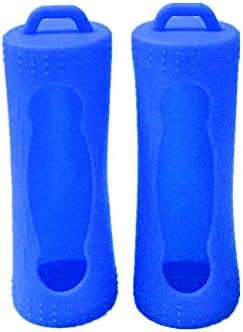 DEKPRO 2PCS 20700 Battery Protective Silicone Case 21700 Battery Sleeve Wrap