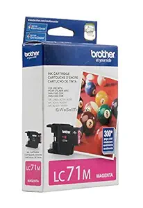 Brother Printer LC71M Standard Yield Magenta Ink