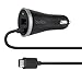 Price comparison product image Belkin USB-C 15 W Car Charger with USB-A Pass Through Cable (USB-IF Certified), Black