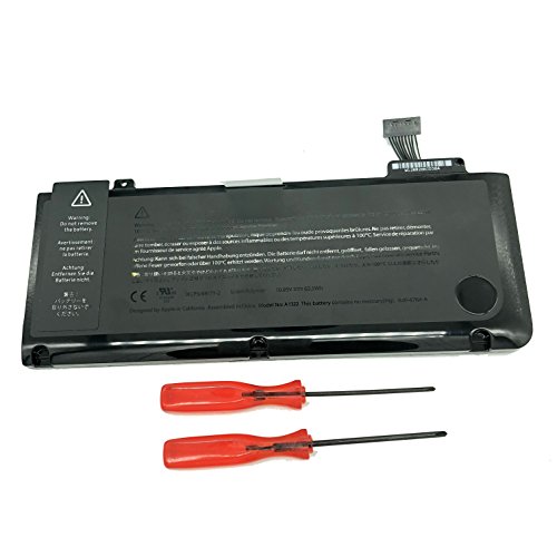 JQSPower Li-ion A1322 10.95V 63.5Wh Polymer Akku, Für Apple MacBook Pro 13.3″ (Mid 2009 to Mid 2012) ; Für Apple MacBook Pro 13″ Unibody A1278((Mid 2009 to Mid 2012)MC375D/A; Für Apple Macbook Pro 13″ Mb991LL/A - 6