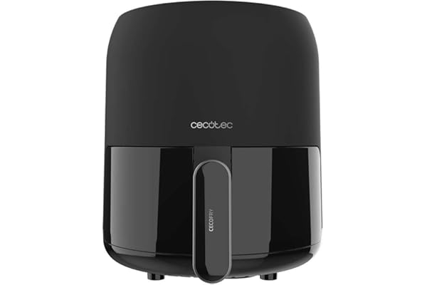 Cecotec Freidora de Aire sin Aceite de 3 L Cecofry Fantastik 3000 Air Fryer 1000 W, Digital, Tecnología PerfectCook, Diseño M