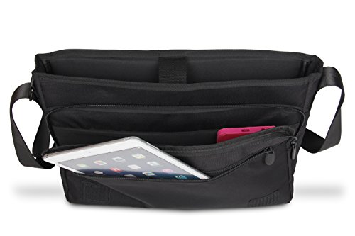 MySleeveDesign Messenger Bag Laptoptasche Notebooktasche mit Tragegurt - Tasche f  r Laptop   Notebook der Gr    en 13 3 Zoll   14 Zoll   15 6 Zoll   