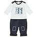 3Pommes Baby Boy's Sweat and Trousers Outfit with Print Of Cute Baby Animals Charcoal Grey 9 - 12 Months