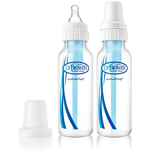 Dr. Brown Natural Flow Bottles/Gifts Set - Chosse Normal or Wide Neck (240ml Normal Neck, Twin Set)