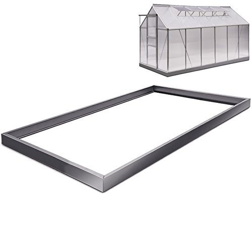 Fundament verzinkt passend für Gewächshaus 380x190cm inklusive Montagematerial.