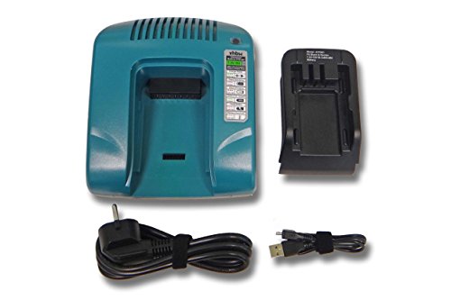vhbw 220V Netzteil Ladegerät Ladekabel für Elektrowerkzeug Black & Decker CCS818, CCS818-2, CD1200SK, CD12SFK, CD142SK wie 5101181-02, FS14C, FS18C.