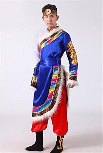 National Dance Costume Set / Stage Performance / Mongolian Dance Show / Man and Woman , man , XXL