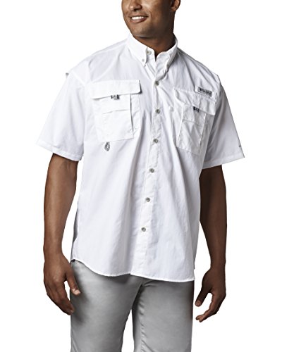 Price comparison product image Columbia Men's Bahama II Short-Sleeve Shirt,  White