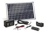 Con 12 V/8 Ah Batería solar