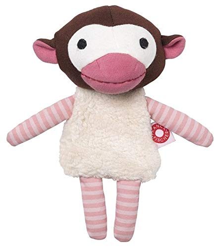 Franck & Fischer Baby di peluche scimmia trisse 20 cm in Pink