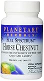Planetary Herbals Horse Chestnut Full SpectrumTM, 300mg, 60 Tablets