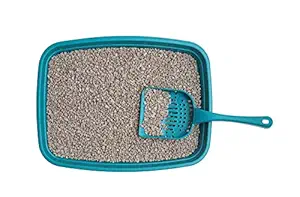 BAL CO Cat Litter with Extra Absorbency Scoop able Smart Natural Bentonite Cat Litter (Multicolor) (2kg)