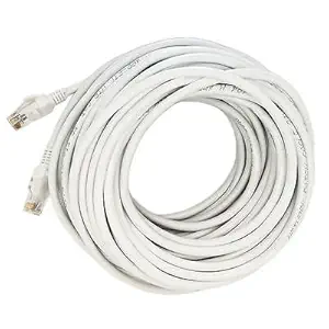 PremiumAV RJ45 Cat-6 Ethernet Patch/LAN Cable (20M, White)