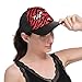 Produktbild SSUDADY Damen/Herren Unisex Baseball Mützen Cap Basecap Mesh TRU er Cap mit Zweifarbiges Zebra Sequin Modische Snapba Kappe Sonnenhut für Draussen, Sport oder auf Reisen