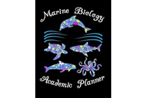 Marine Biology Academic Planner: Class Course Productivity Organizer For Marine Biologist College Major Students