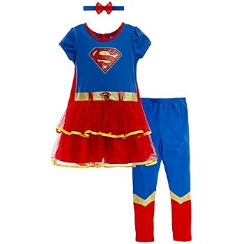 Giochi e giocattoli Costume Carnevale DC Comics Body Bimba Wonder Woman con  Gonna in tutù e Fascia con Tiara e Mantello Rosso 3-6 Mesi farmaki.gr