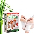 Kiyome Kinoki Cleansing Detox Foot Pads Toxins Stress Relief||Remove Toxins and Rest||Pain Free Foot Pads for Release Body||Activating cellsimproving Functions of vital organs ||10 Relief Foot Pads And 10 Adhesive Sheets ||[1 BOX]