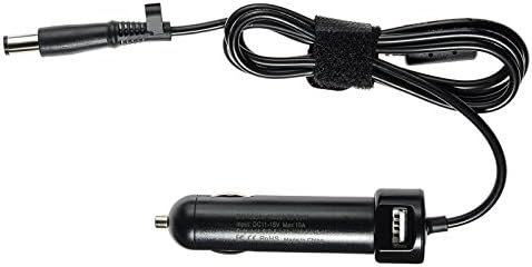 eTzone 90W 18.5V 3.5A DC Laptop Car Adapter/Charger Power Supply for HP Compaq Laptops including 2230s, 2510p, 2710p, 6510b, 6515b, 6530b, 6535b, 6710b, 6715b, 6720t, 6730b, 6730s, 6735b, 6735s, 6830s, 6910p, 8510p, 8510w, 8710p, 8710w, nc2400, nc4400, nc6140, nc6320