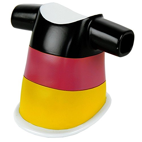 Deutschland-Abdeckung für Anhängerkupplungen, Anhängerkupplung-Abdeckung, Deutschland, Deutschlandflagge, Fan-Artikel, Fußball-Fanartikel, Autodekoration, EM, WM, für Deutschlandfans