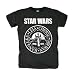 Produktbild Star Wars Seal T-Shirt mit Luke Skywalker, Leia, Chewbacca, Obi-Wan, Han Solo Siegel - S