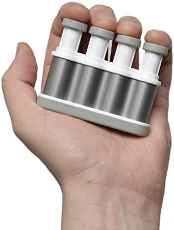 Elagon (SK-10) Grey Finger Exerciser/Hand Exerciser, Finger Strengthener/Hand Strengthener, Finger Trainer/Hand Trainer for Guitar, Bass, Violin, Piano, Keyboard, Saxophone Players, etc.