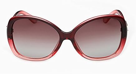 WANGWO Women's Gradient Polarized Sunglasses UV Protection Ray Ban Fashion Big Size Lens