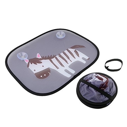 Universell Auto Sonnenschutz Baby IntiPal 2 St. Sonnenblende für Kinder Autosonnenschutz - 9