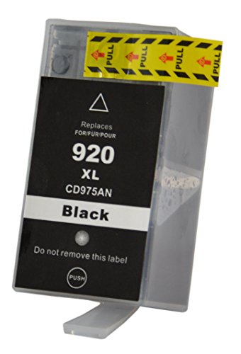 Druckerpatrone kompatibel für HP 920XXL Black mit Chip und Füllstand - 2