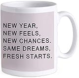 TIED RIBBONS Happy New Year Gift for Boss, Collegues, Corporate Gifting, Motivational Quotes Printed Coffee Mug(325 ml)