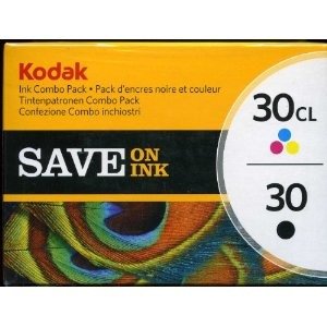 Kodak Original No 30 Combo Black/Colour Ink Cartridge Pack